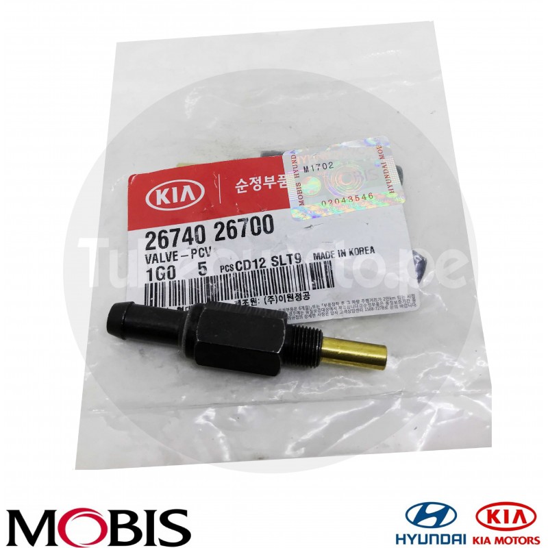 VALVULA PCV HYUNDAI SONATA 0005 / KIA OPTIMA 0005 2674026700